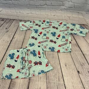 Made with Magic 2 Piece Bamboo Disney 4th of July Inspired Outfit